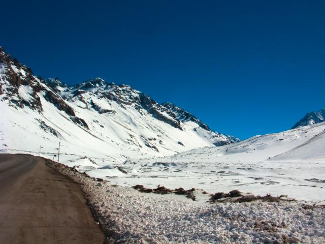 Last view of Argentina before the tunnel