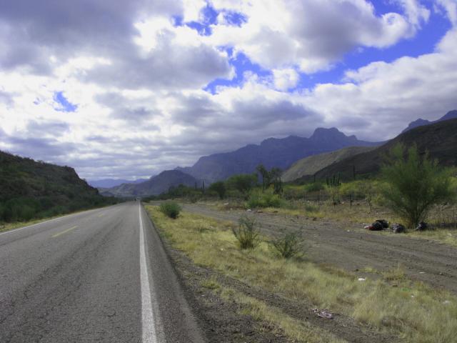 Road out of Loreto