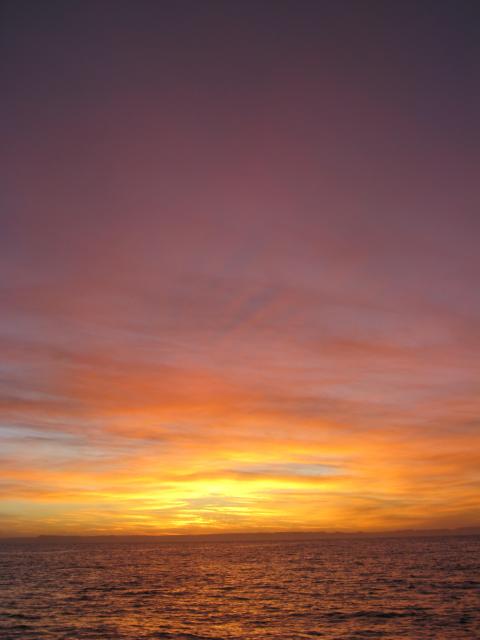 Sunset on The Sea of Cortez