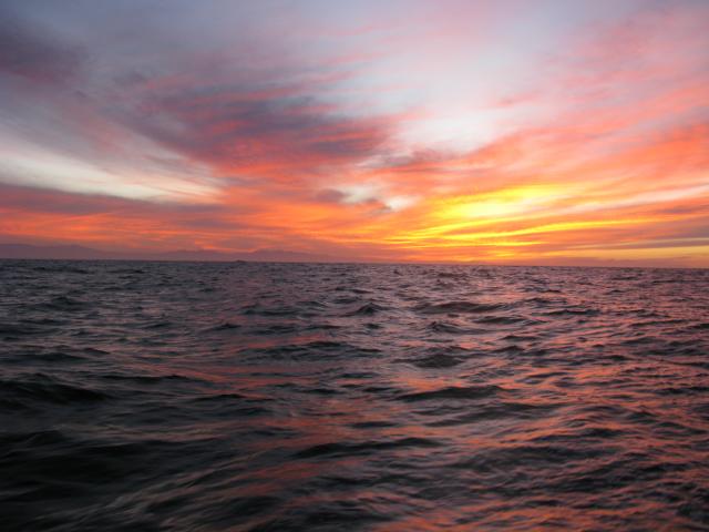 Sunset on The Sea of Cortez