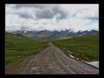 Muddy road towards Chonta Pass