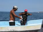 Fisherman with sailfish