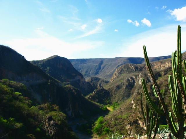 Descent from the Valle Centrales