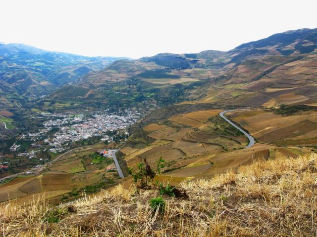 Ecuador climb out of Alausi